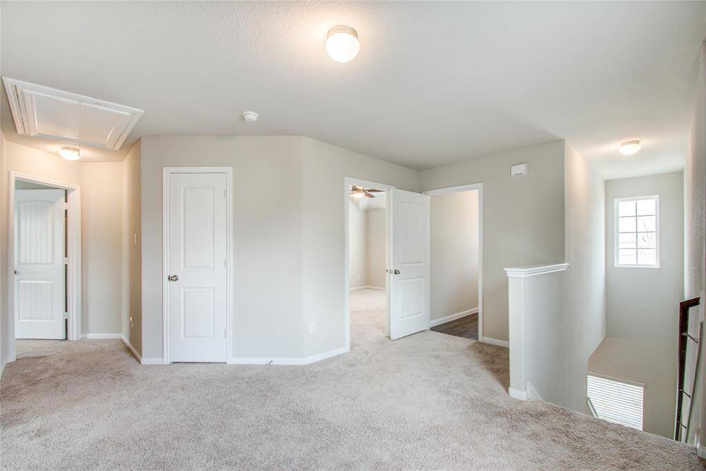 Upstairs game room
