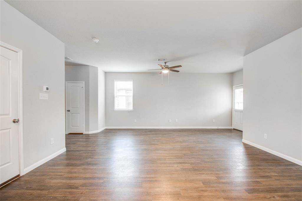Living and dining area