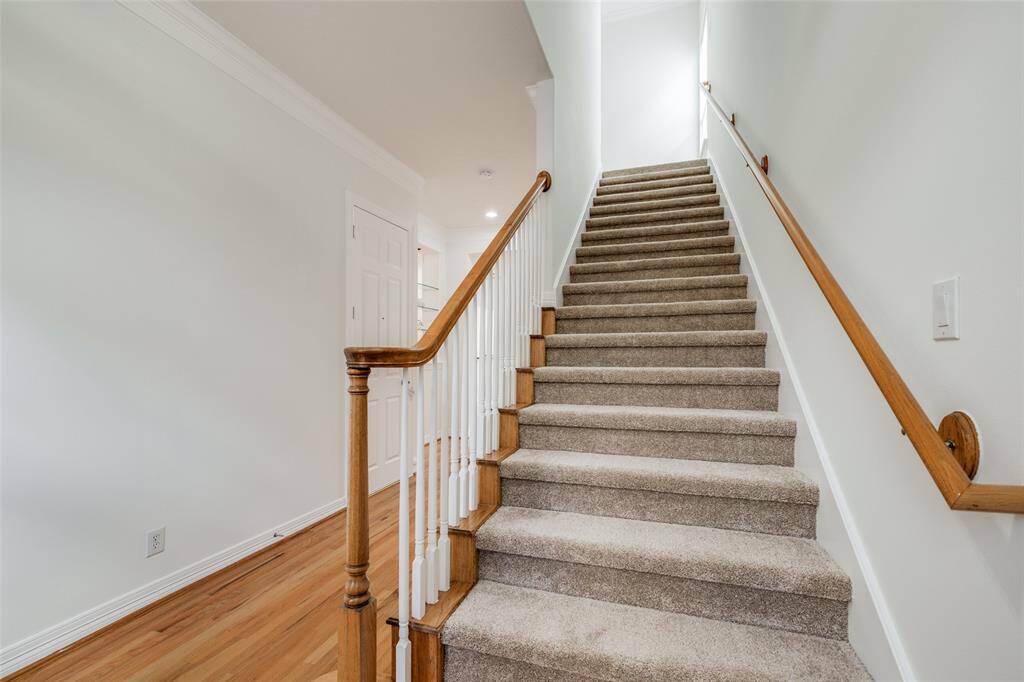 upstairs to 3 further bedrooms & gameroom or bedroom 4 / office