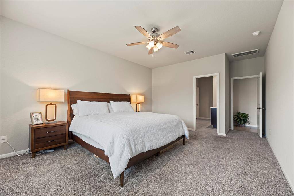 Now into your primary suite. This is a large space to create your own private retreat.