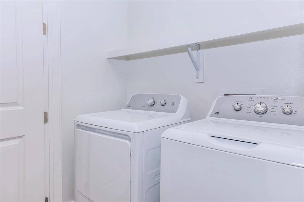 Full-size washer and dryer