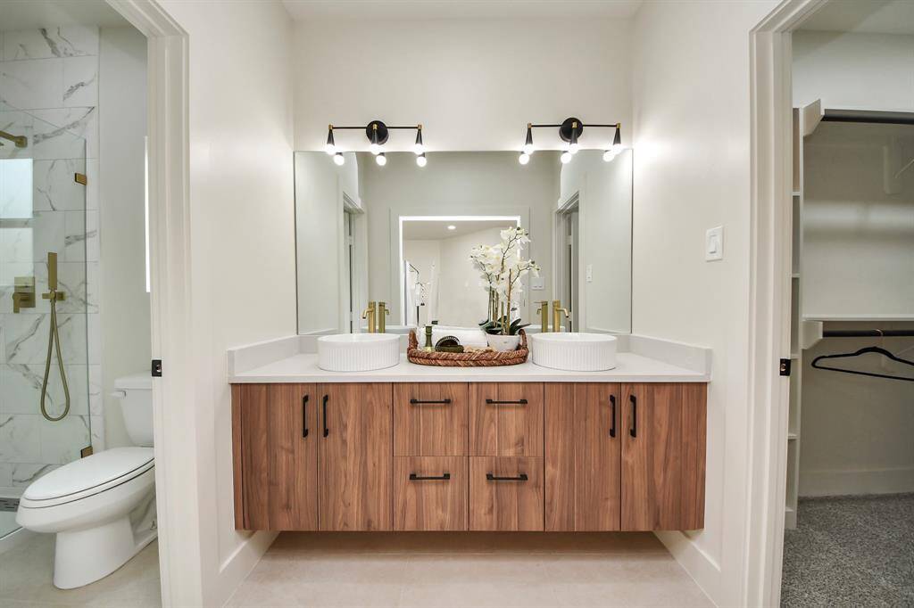 Double vanity in the Primary Bathroom.