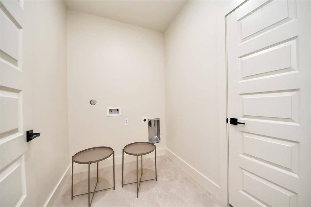 Utility Room with a closet for storing items of your choice.