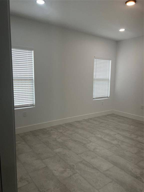 Primary Bedroom Window treatments installed