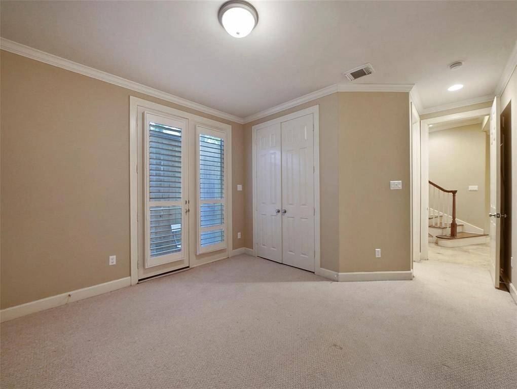 Another view of the first floor bedroom.