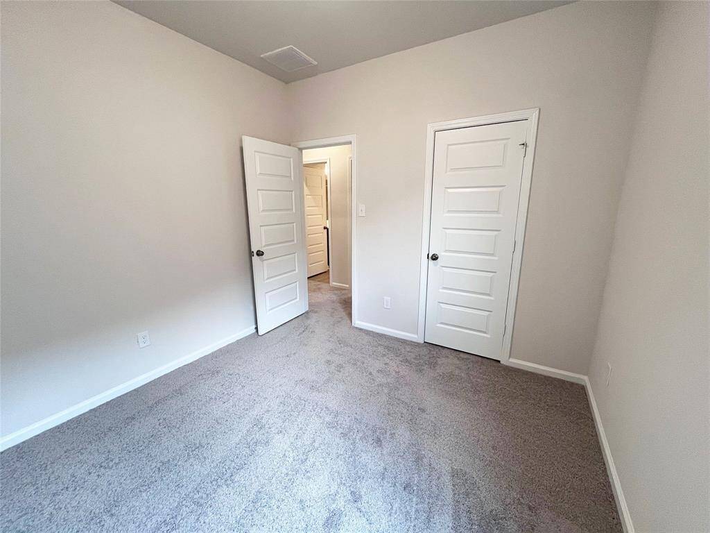 The Cardinal II- Secondary Bedroom. Home under construction. Sample floor plan photo used for illustrative purposes only. Upgrades, selections options, windows and colors may vary.
