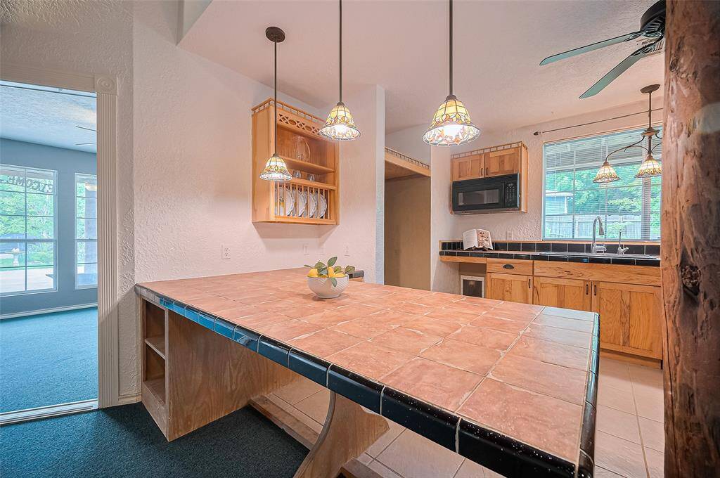 Features a specially designed ADA-accessible island for convenience.