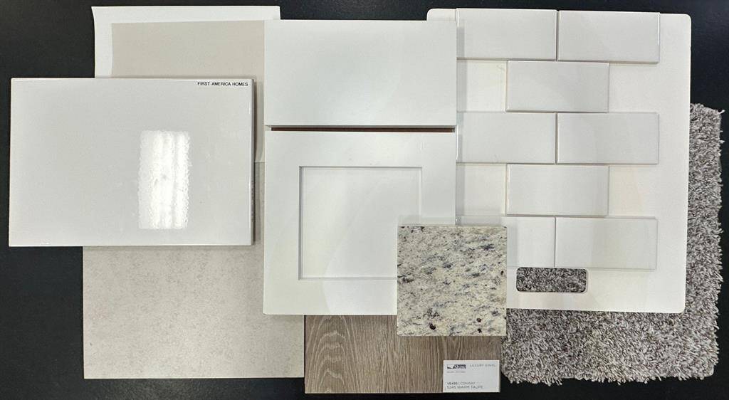 Final Interior Selections for 5318 CJ Walker Lane