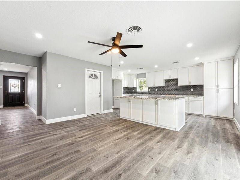 LVP flooring throughout the home.