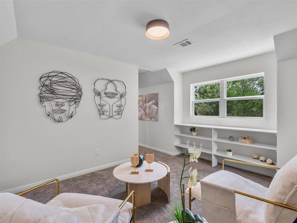 Relax in the peace and quiet upstairs.