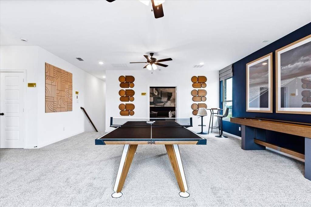 Representative photo of the Hawthorn II plan Game Room. Shown to highlight this oversized space isn’t just about size; it’s about the lifestyle it offers. It’s a place where memories are made, where you can breathe, grow, and truly feel at home.