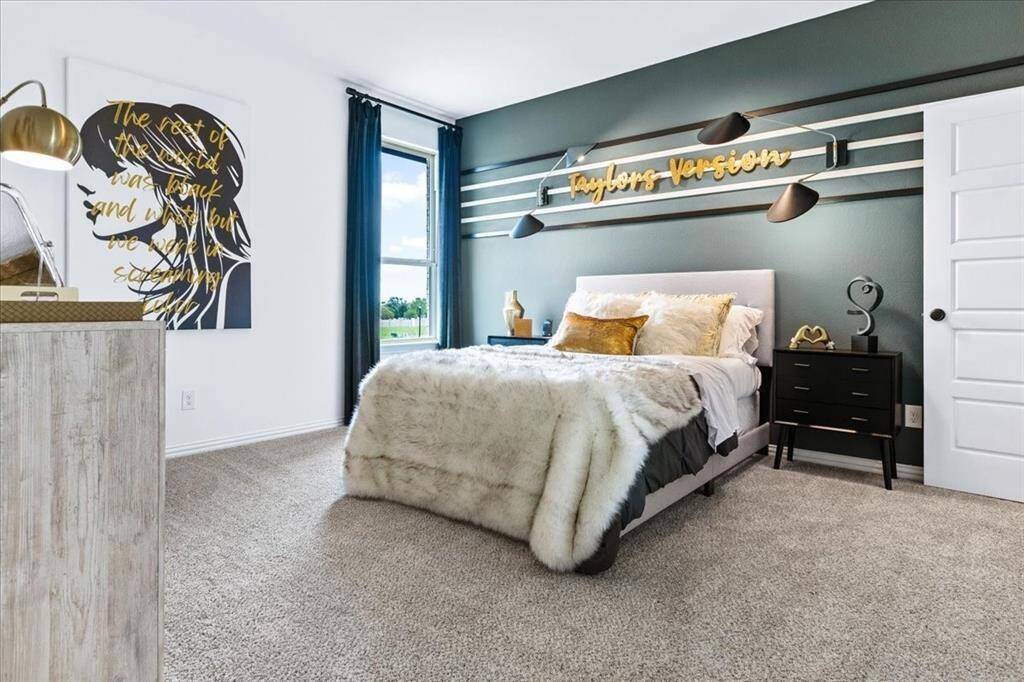 Representative photo of the Hawthorn II plan Secondary Bedroom. Shown to highlight how each room can reflect its occupants' personality, from vibrant colors to unique themes that spark joy and inspiration.
