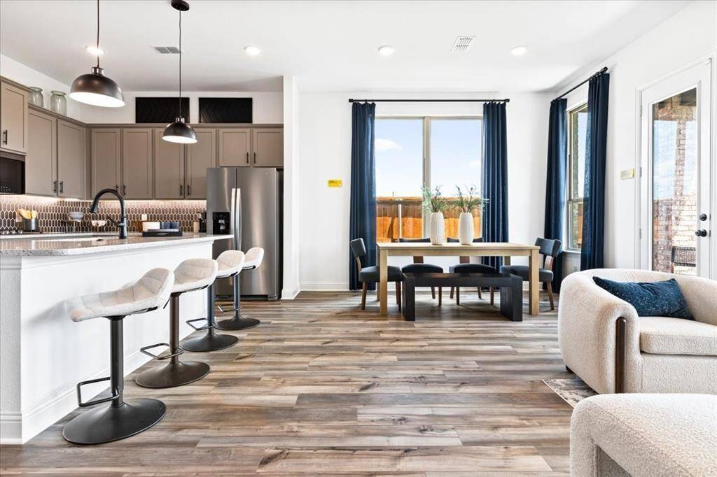 Representative photo of the Hawthorn II plan Breakfast Nook. Shown to highlight the cozy layout and natural light—perfect for morning coffee or casual meals.