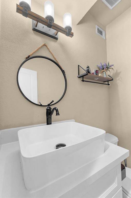 Half bathroom.