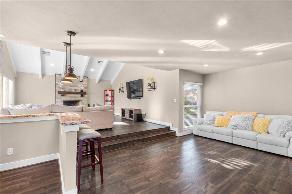Open living area with plenty of natural light.