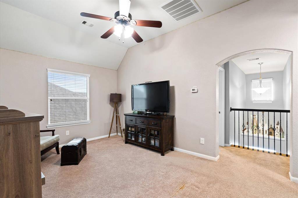 Game room is the center of activates upstairs.