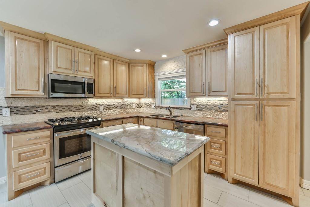 Kitchen Island provides additional work space...
