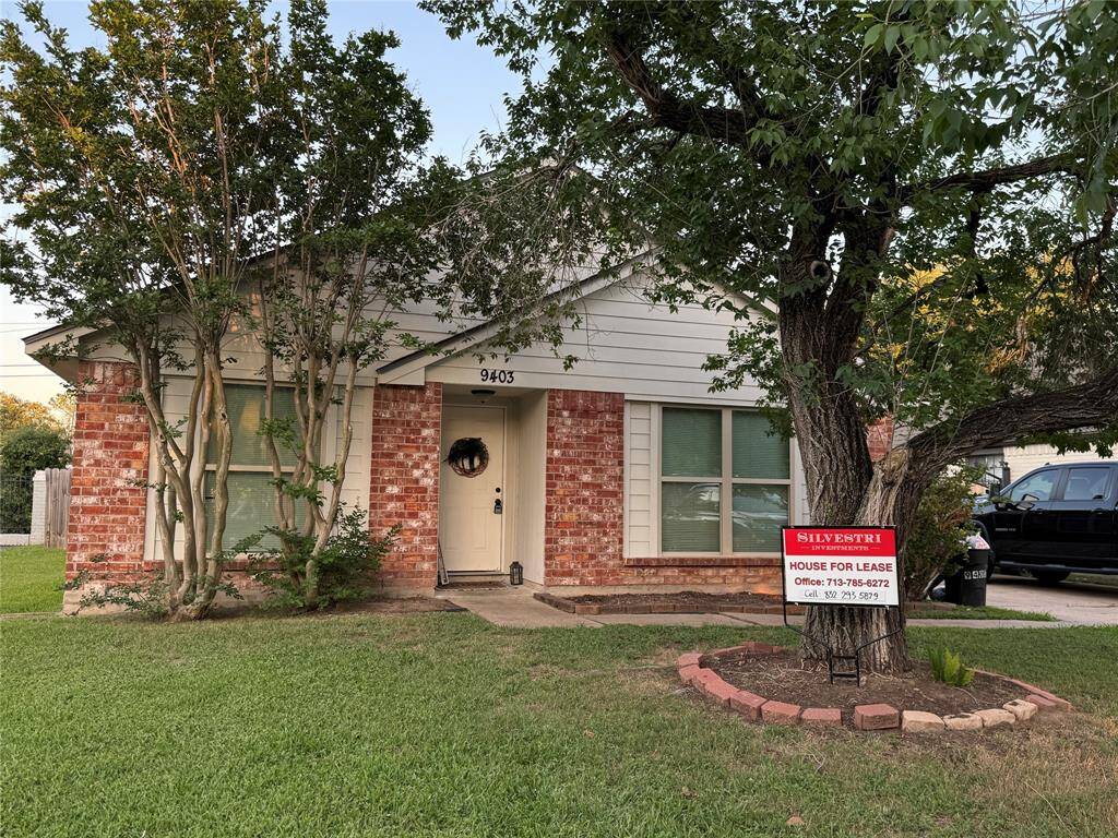 Front of the house