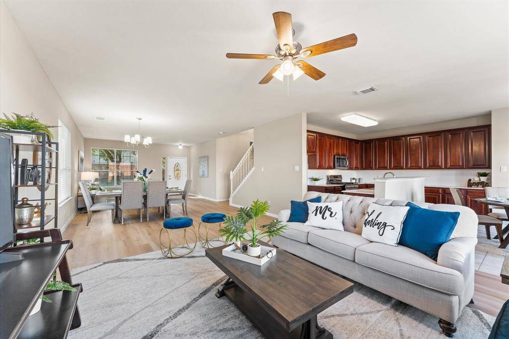 The living room is a serene and spacious area, perfect for cozy evenings and joyful gatherings.