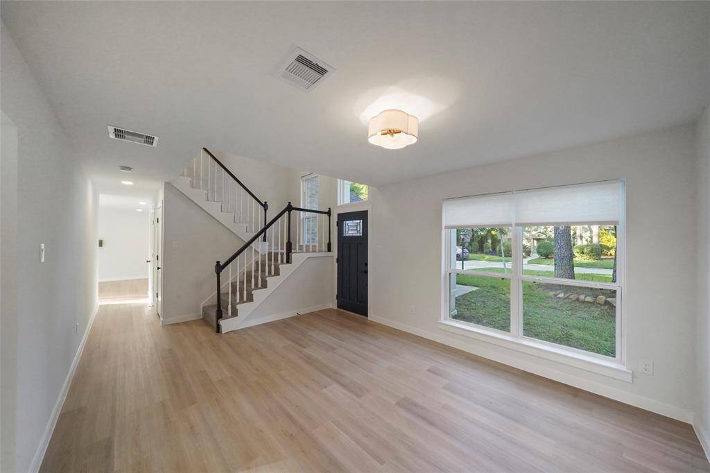 New windows throughout the home ensure beautiful views and the efficiency of low-e double paned windows.