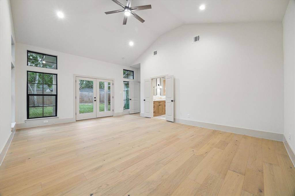 primary bedroom. private entry/exit to patio.