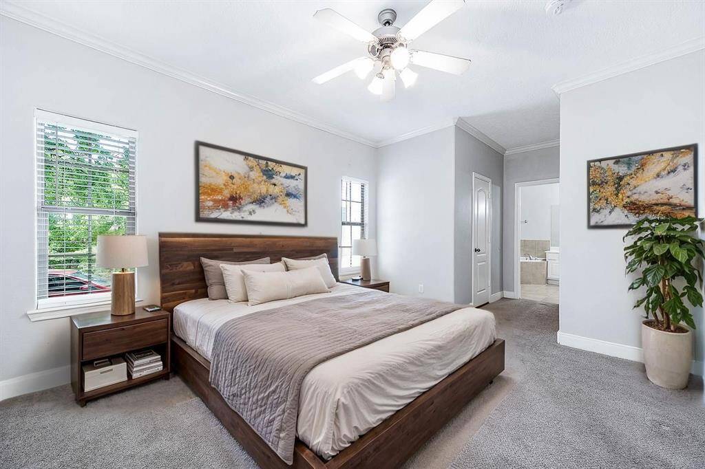 ** Virtually Staged - Primary Bedroom