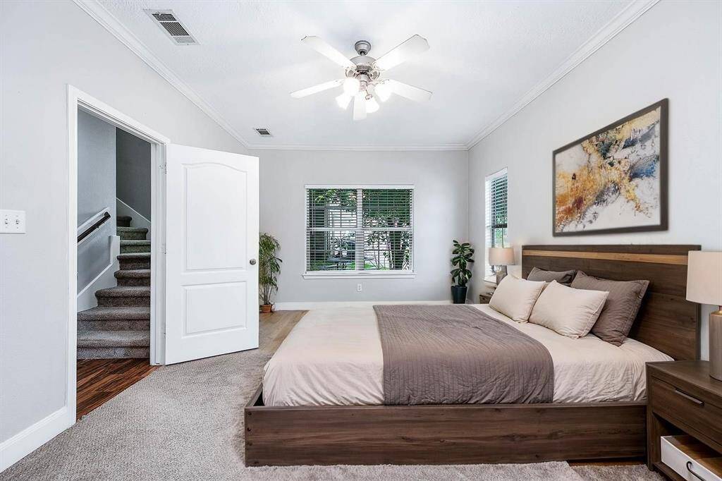 ** Virtually Staged - Primary Bedroom (Another perspective)
