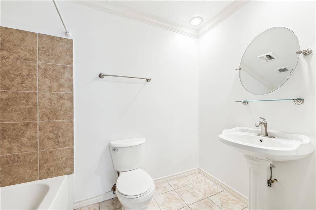 Bath and shower combo