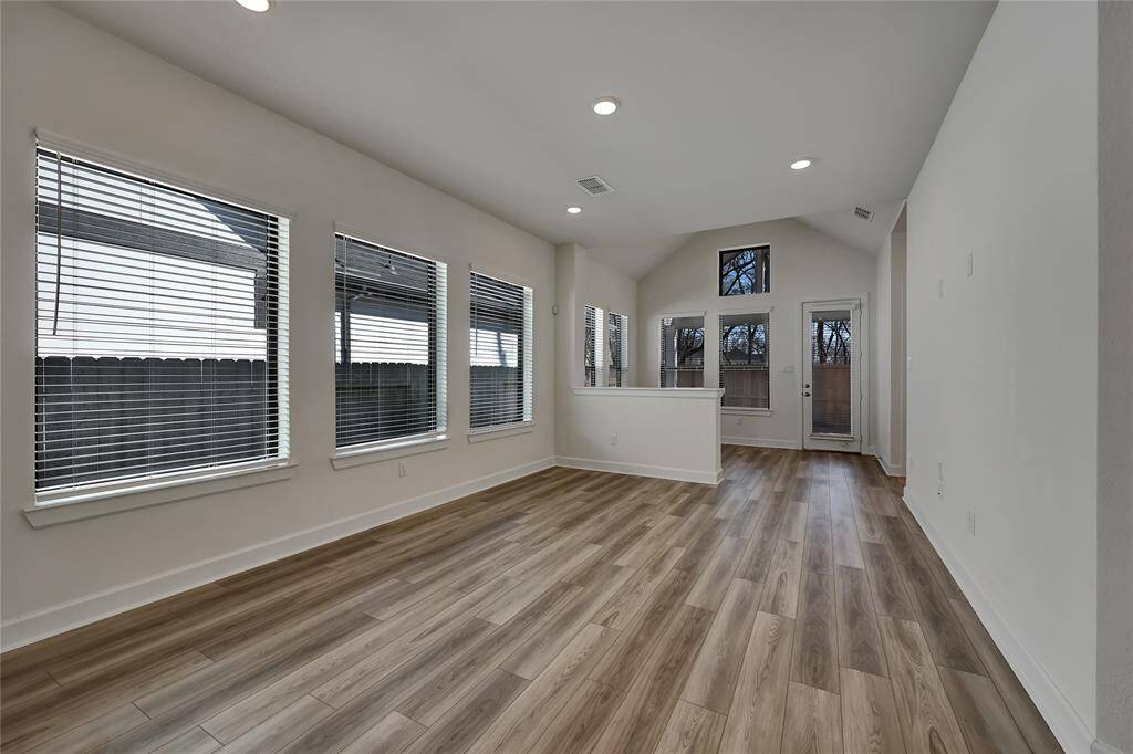 An additional view of this Living Room thatalso features wonderful flooring.