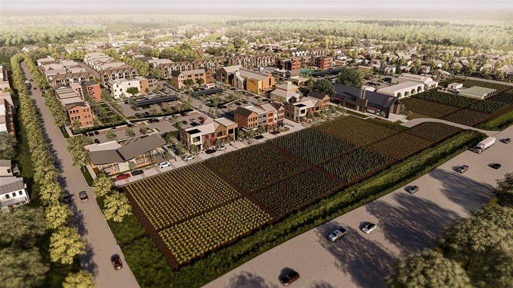 42 acres of farmland in front of the community