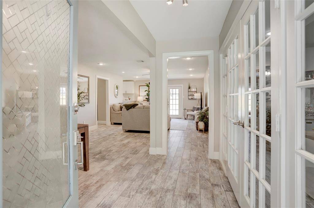 Another view of the living room. Great for indoor or outdoor entertaining!