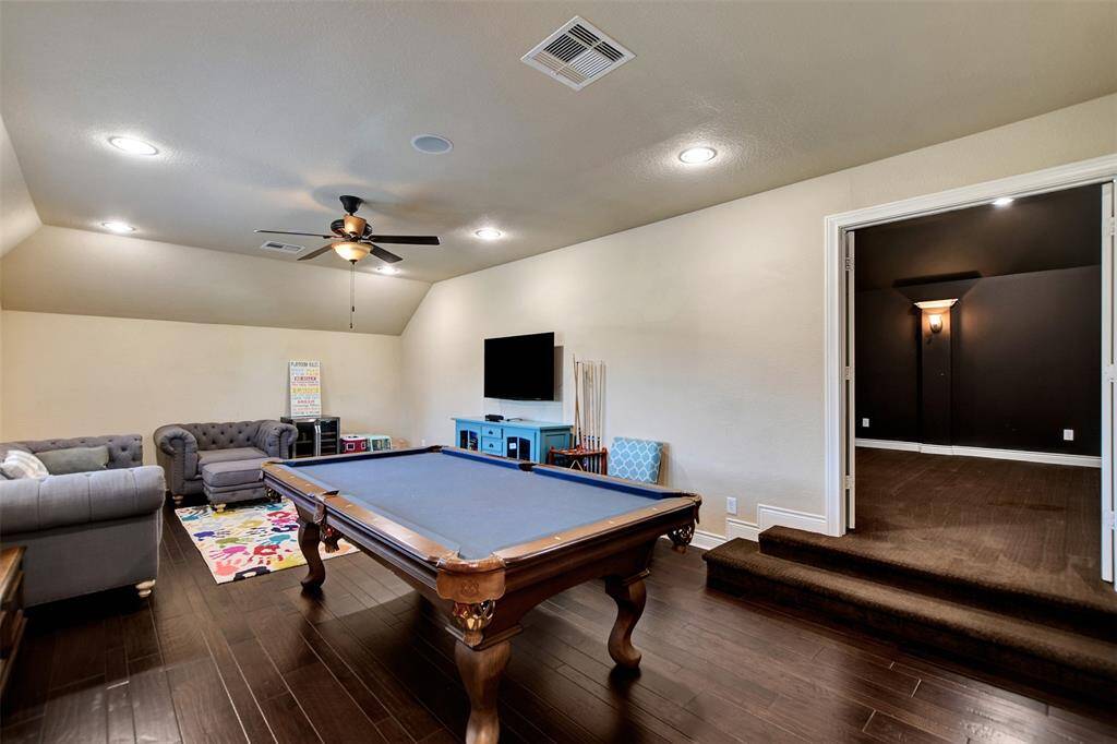 Gameroom upstairs
