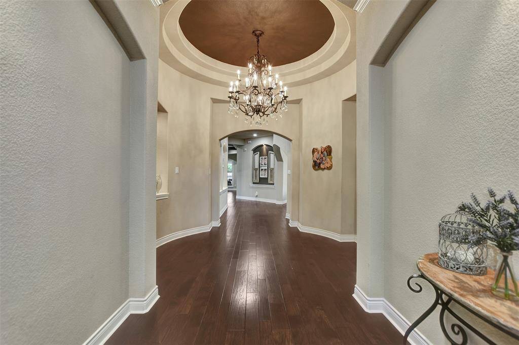 You are welcomed into this amazing home with this grand entrance
