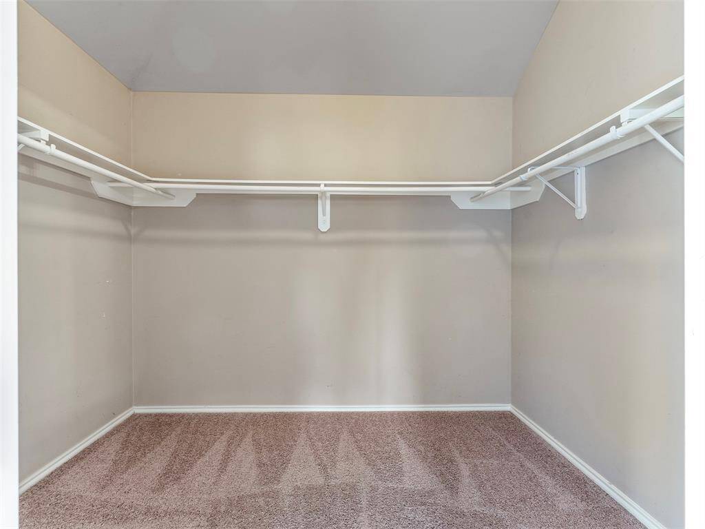 Primary closet