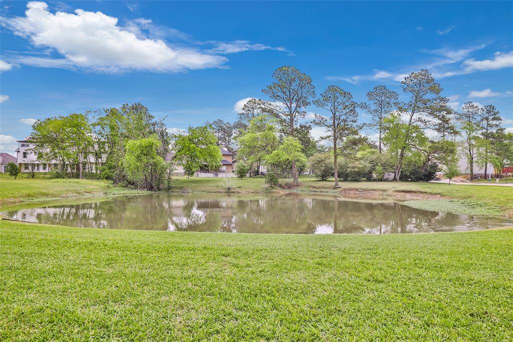 Pond behind Patio Home