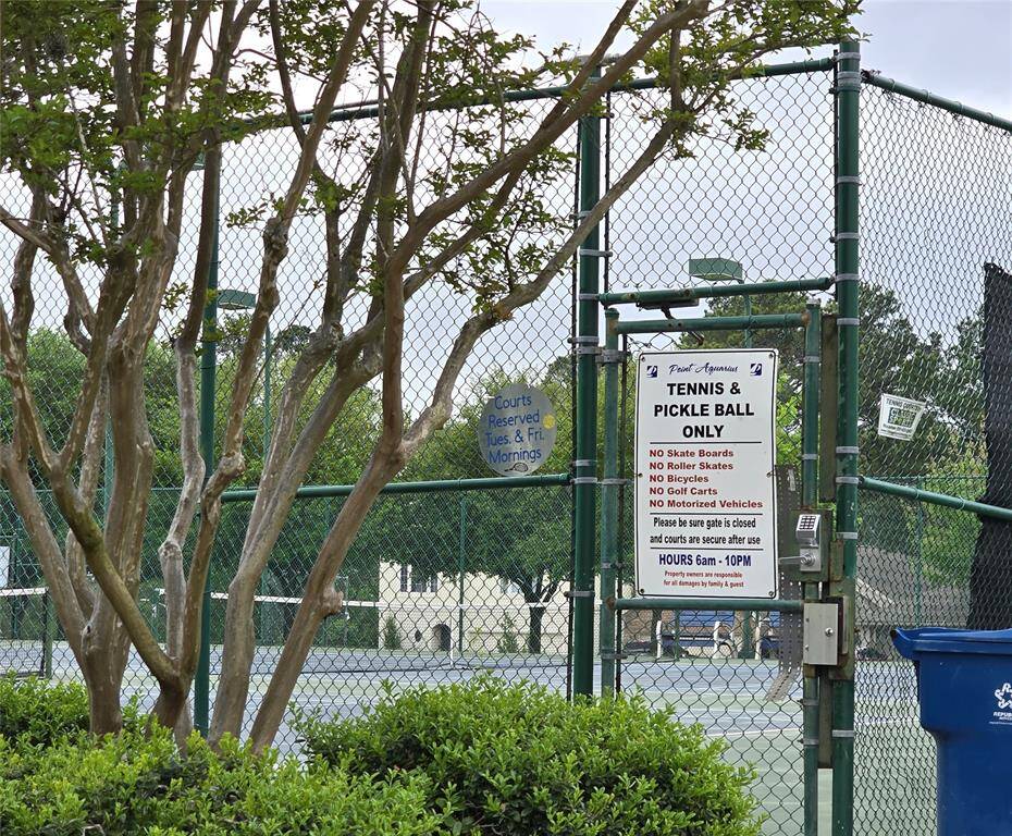 Tennis and Pickle Ball court