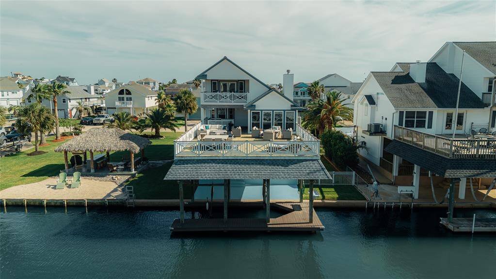 Canal view of home
