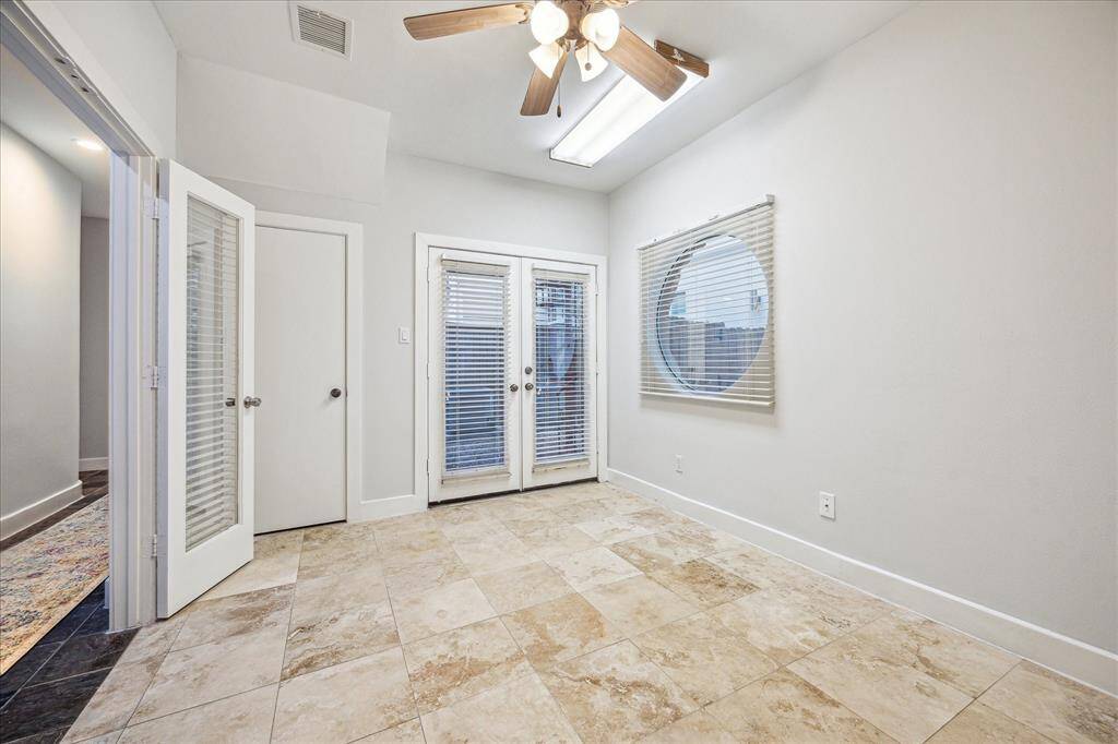 Large first floor study or could be a third bedroom.