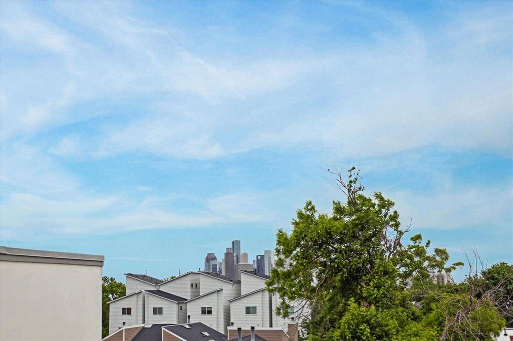 Great place to watch the downtown fireworks from the spacious roof top deck.