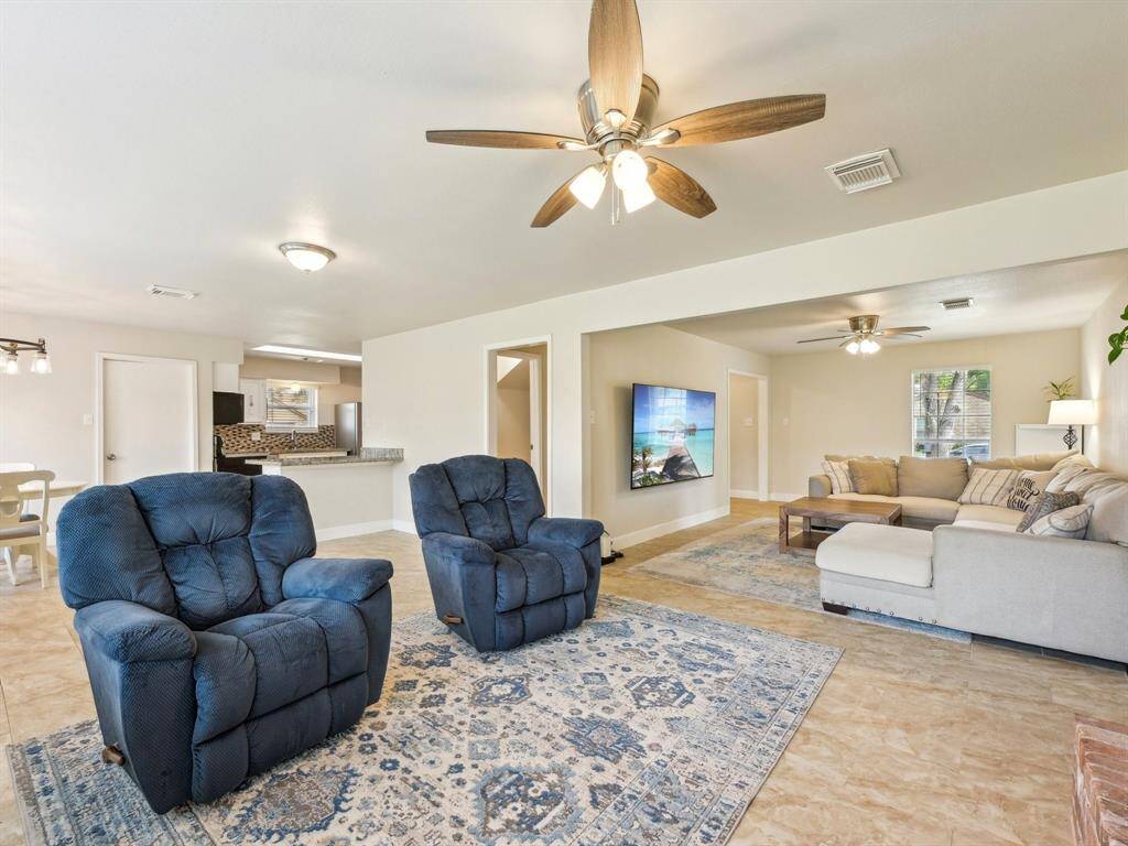 This room is open to the Kitchen and Breakfast Nook.