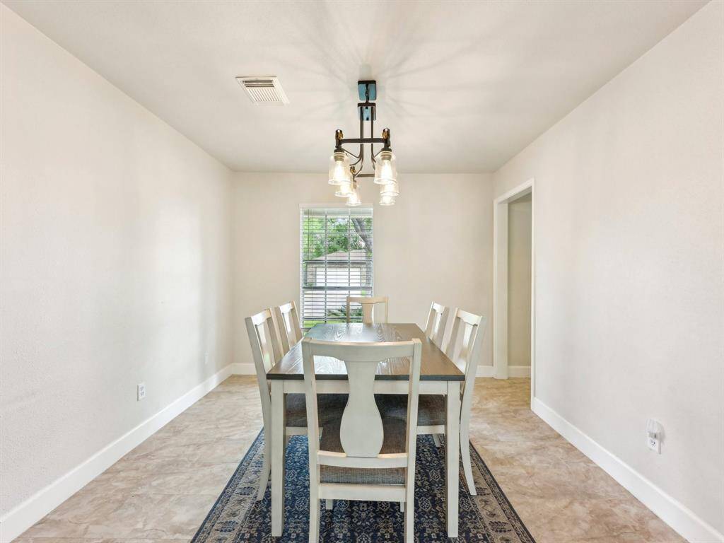 The Formal Dining Room is the focal point of your gatherings!