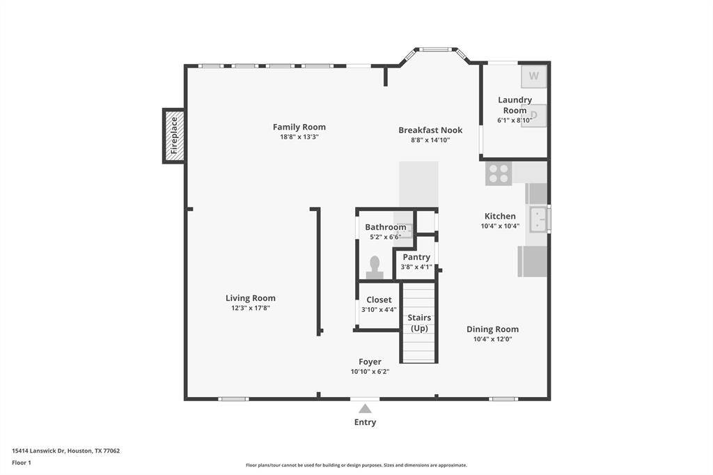 First floor of this home!