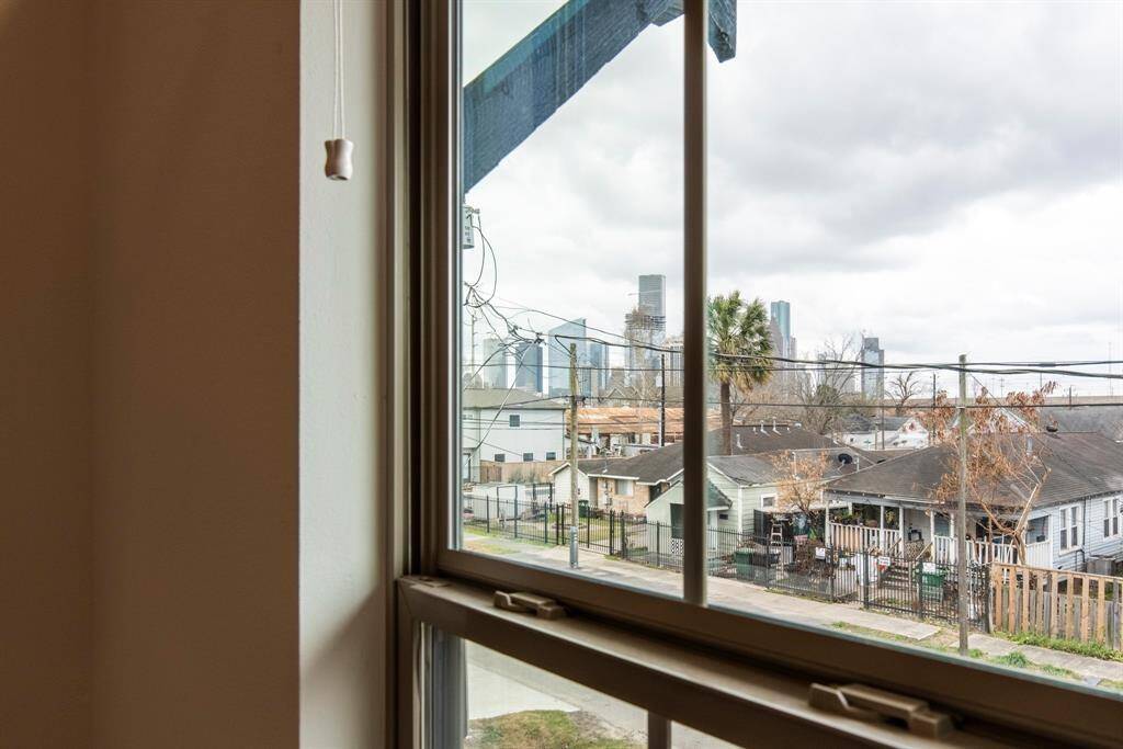 Downtown view from primary bedroom