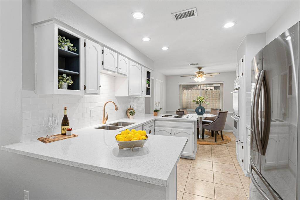Refrigerator included with the home!