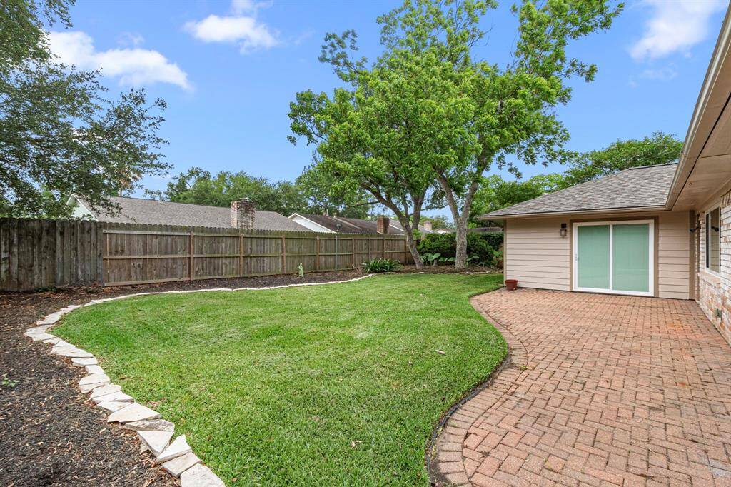 Large Patio awaits summertime gatherings