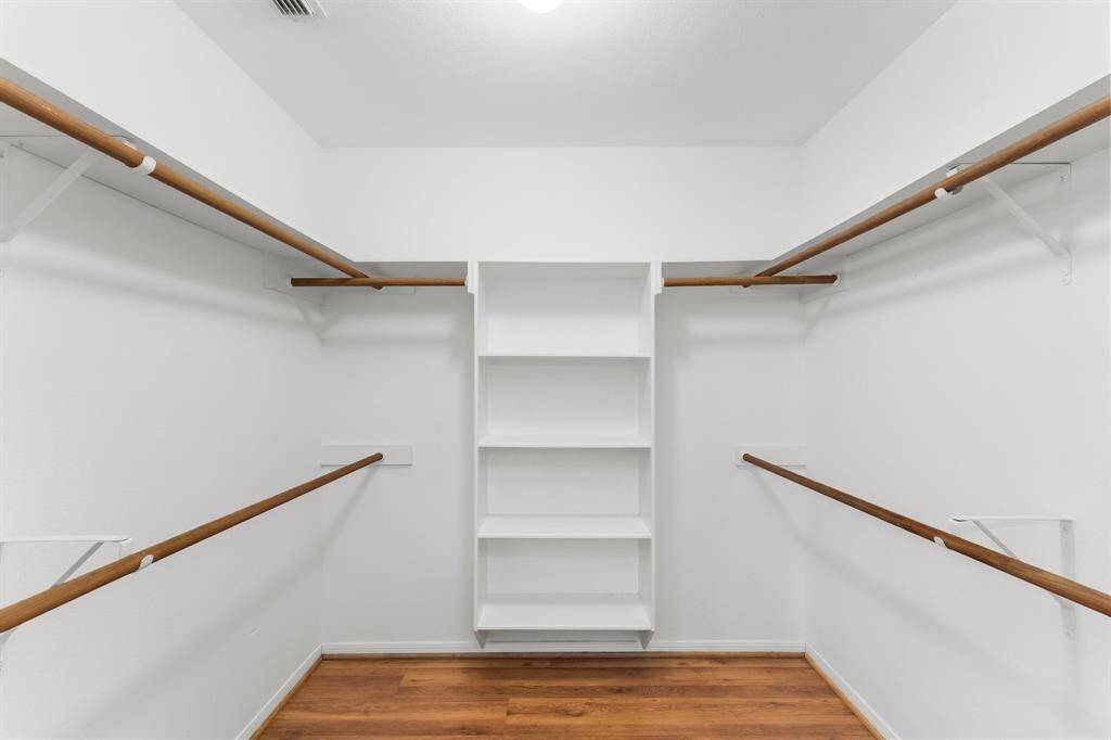 Master closet