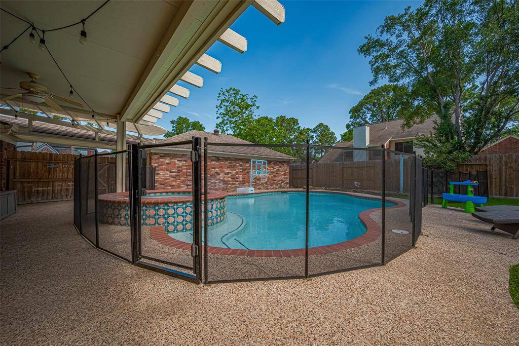 Safety is top priority with the pool security fence