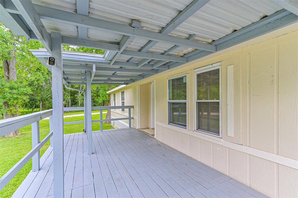 Front covered porch