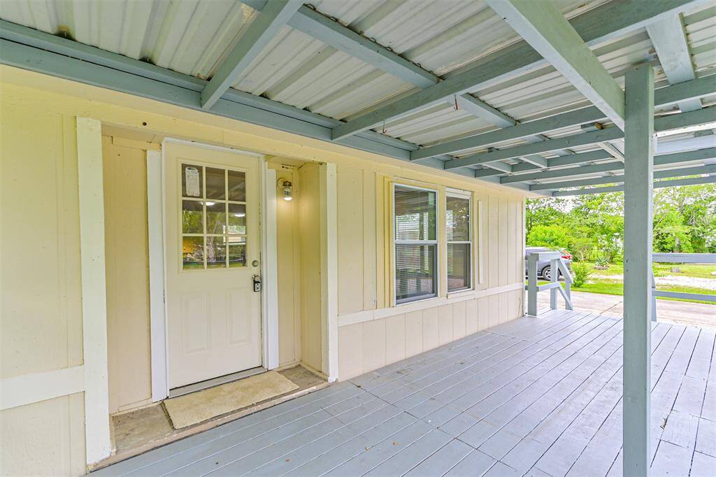 Another view from your covered porch