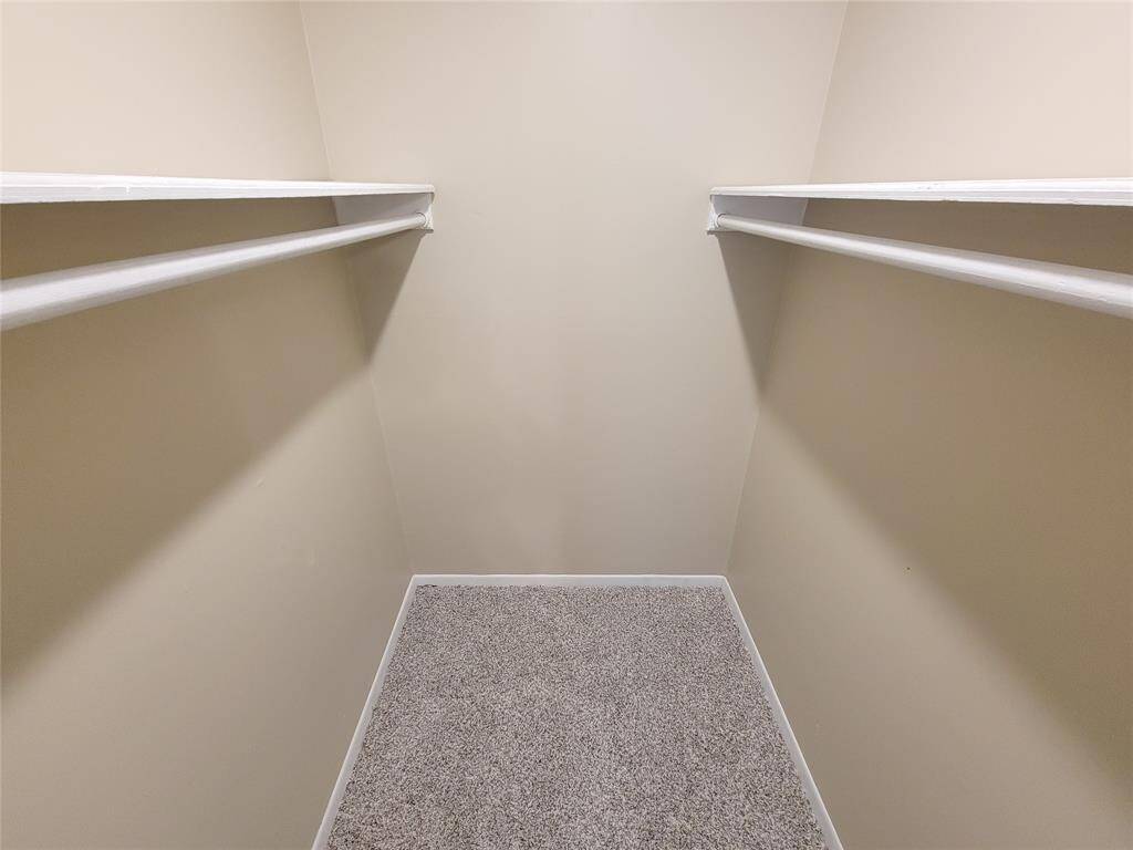 all closets are spacious